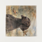 Deutsch Kurzhaariger Vorstehhund Wandteppich (Vorderseite (Horizontal))