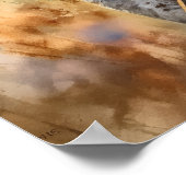 Deutsch Kurzhaariges Pointer Dog Art Print Poster (Ecke)