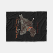 Deutsch Kurzhaariges Shirt. Geboren Hunter Fleecedecke (Vorderseite (Horizontal))