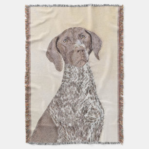 Deutsch Kurzhaarmalerei - Hundekunst Decke