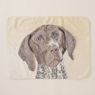 Deutsch Kurzhaarmalerei - Hundekunst Sherpadecke