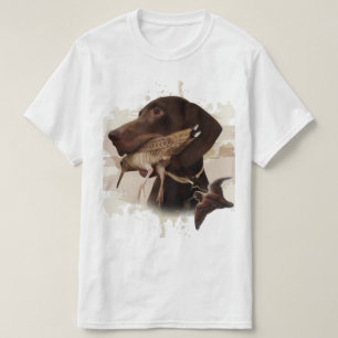 Deutsch Kurzhaarpointer, kurzhaar, Tapestry Post T-Shirt