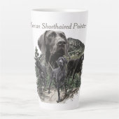 Deutsch Kurzporafreunde Milchtasse (Vorderseite)