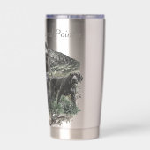 Deutsch Kurzporafreunde Thermobecher (Rückseite)