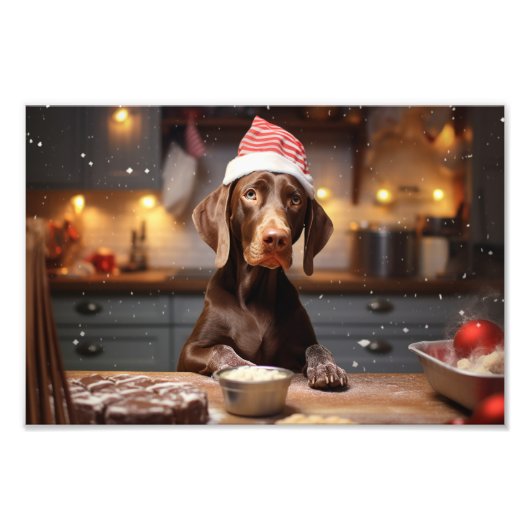 Deutsch Kurzpornografie Weihnachtskochtopf Fotodruck (Vorne)