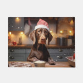 Deutsch Kurzpornografie Weihnachtskochtopf Fußmatte (Vorderseite)