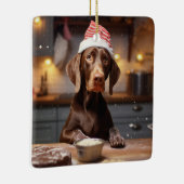 Deutsch Kurzpornografie Weihnachtskochtopf Keramikornament (Rechts)