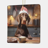 Deutsch Kurzpornografie Weihnachtskochtopf Keramikornament (Links)