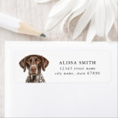 Deutsch Kurzportier-Hundeschriften (Insitu)