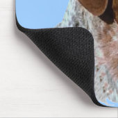 Deutsch Kurzportraits Mousepad (Ecke)