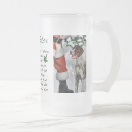 Deutsch Kurzportraits Weihnachtsgeschenke Mattglas Bierglas