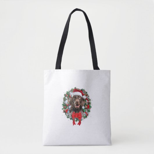 Deutsch Kurzporträt Weihnachtskraut Decora Tasche (Vorderseite)