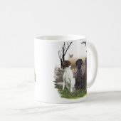 Deutsch Kurzzeiger (APS), ein Jagdphäe Kaffeetasse (VorderseiteRechts)