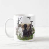 Deutsch Kurzzeiger (APS), ein Jagdphäe Kaffeetasse (Links)