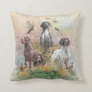 Deutsch Kurzzeiger (APS), ein Jagdphäe Kissen