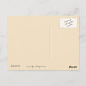 Deutsch Kurzzeitermalerei - Hundekunst Postkarte (Rückseite)