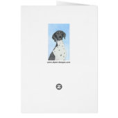 Deutsch Kurzzeitermalerei - Originalkunst (Hinten)