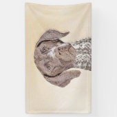 Deutsch Kurzzeitermalerei - Originalkunst Banner (Vertikal)