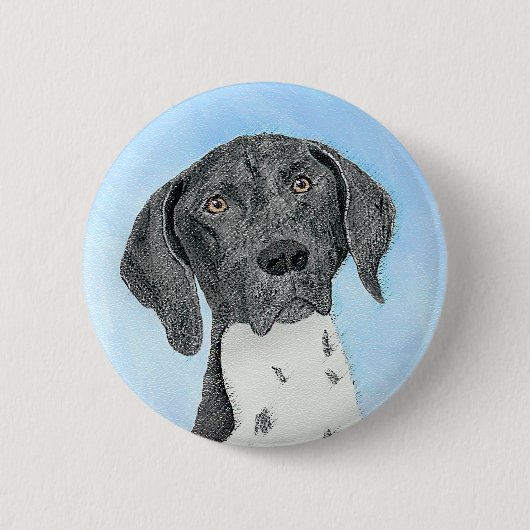 Deutsch Kurzzeitermalerei - Originalkunst Button (Vorderseite)