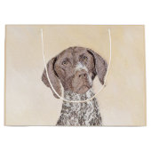 Deutsch Kurzzeitermalerei - Originalkunst Große Geschenktüte (Vorderseite)