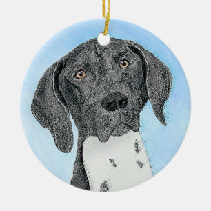 Deutsch Kurzzeitermalerei - Originalkunst Keramik Ornament