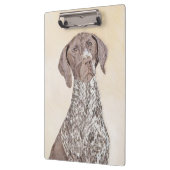 Deutsch Kurzzeitermalerei - Originalkunst Klemmbrett (Links)