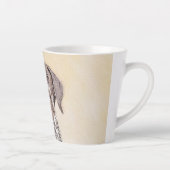 Deutsch Kurzzeitermalerei - Originalkunst Milchtasse (Rechts)