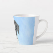 Deutsch Kurzzeitermalerei - Originalkunst Milchtasse (Rechts)