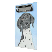 Deutsch Kurzzeitermalerei - Originalkunst Mini Klemmbrett (Gewinkelt2)