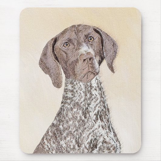 Deutsch Kurzzeitermalerei - Originalkunst Mousepad (Vorne)
