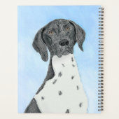 Deutsch Kurzzeitermalerei - Originalkunst Planer (Rückseite)