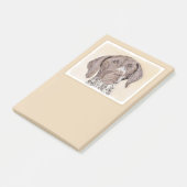 Deutsch Kurzzeitermalerei - Originalkunst Post-it Klebezettel (angewinkelt)