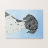 Deutsch Kurzzeitermalerei - Originalkunst Puzzle (Horizontal)