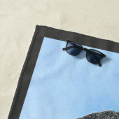 Deutsch Kurzzeitermalerei - Originalkunst Strandtuch (Beispiel)