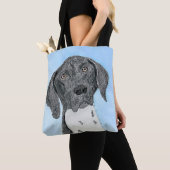 Deutsch Kurzzeitermalerei - Originalkunst Tasche (Von Nahem)
