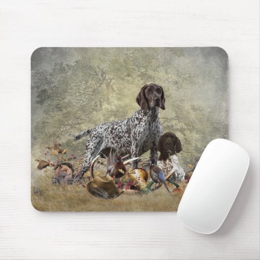 Deutsch Kurzzeitermaus Mousepad (Mit Mouse)