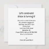 Deutsch Kurzzeitiger Zeiger, Hundegeburt Einladung (Rückseite)