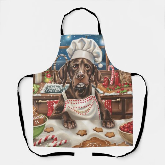Deutsch Kurzzeitreise Backen: Festlich Schürze (Vorderseite)