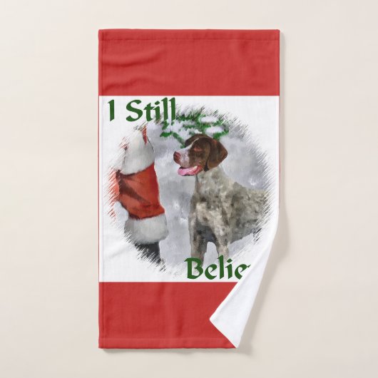 Deutsch Kurzzeitweilig Pointer Weihnachten Badhandtuch Set (Handtuch)