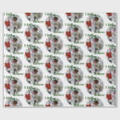 Deutsch Kurzzeitweilig Pointer Weihnachten Geschenkpapier (Flach)