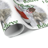 Deutsch Kurzzeitweilig Pointer Weihnachten Geschenkpapier (Rolleneckpunkt)