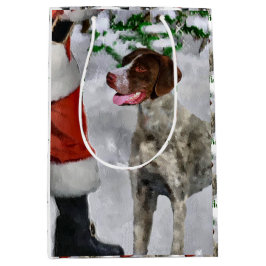 Deutsch Kurzzeitweilig Pointer Weihnachten Mittlere Geschenktüte
