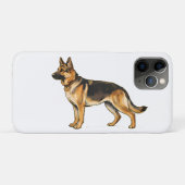 Deutsch Langhaar-Doppelkissen Case-Mate iPhone Hülle (Rückseite (Horizontal))