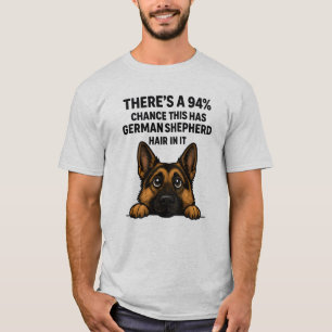 Deutsch Langhaar-Hund Haare Überall Hundebesitzer T-Shirt
