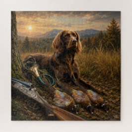 Deutsch Langhaariger Vorstehhund Jagdbegleiter Puzzle