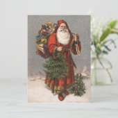 Deutsch-Sankt-Weihnachtskarte Feiertagskarte (Stehend Vorderseite)