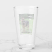 Deutsch-Schwarzer-Tan-Liebe mit Bild Glas (Rückseite)