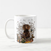 Deutsch Spanisch, Wachtelhund Coffee Tasse (Links)