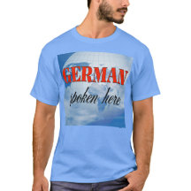 Deutsch spricht hier trübe Erde