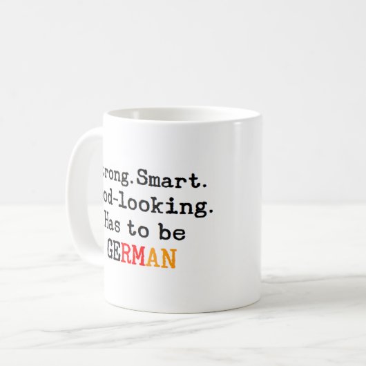 deutsch stark kaffeetasse (Vorderseite Links)